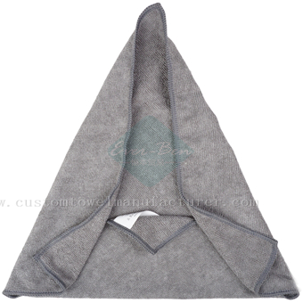 China Bulk OEM comfort hair towel factory Custom Microfibre Hair Drying Towels Producer